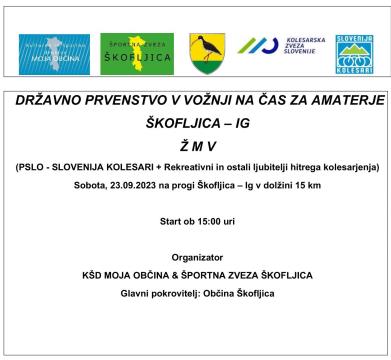 KRONOMETER ŠKOFLJICA 2023 -GLASNIK